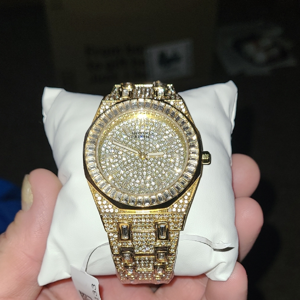Gold Luxury Men's Watch